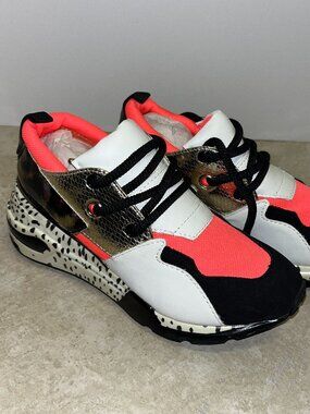 Steve Madden Animal Print Multicolor Shoes CLIFF CLIF02S1 Women's Size 6.5